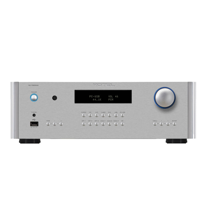 Rotel RC-1590 MkII Stereo Preamplifier, silver finish