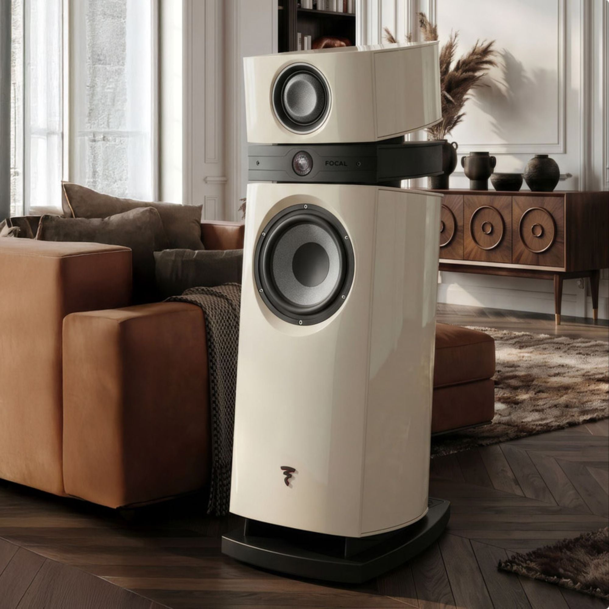 Focal Scala Utopia EVO M Floorstanding Speakers lifestyle shot