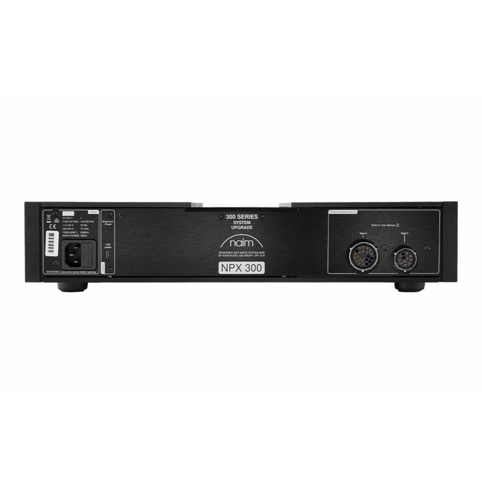 Naim 200 Series NPX 300 Upgraded External Power Supply rear panel, inputs and outputs