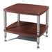 Solidsteel HF Elite Seires Hi-Fi Rack, rosewood 2 shelves
