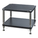 Solidsteel HY Series Hi-Fi Rack, black 2 shelves
