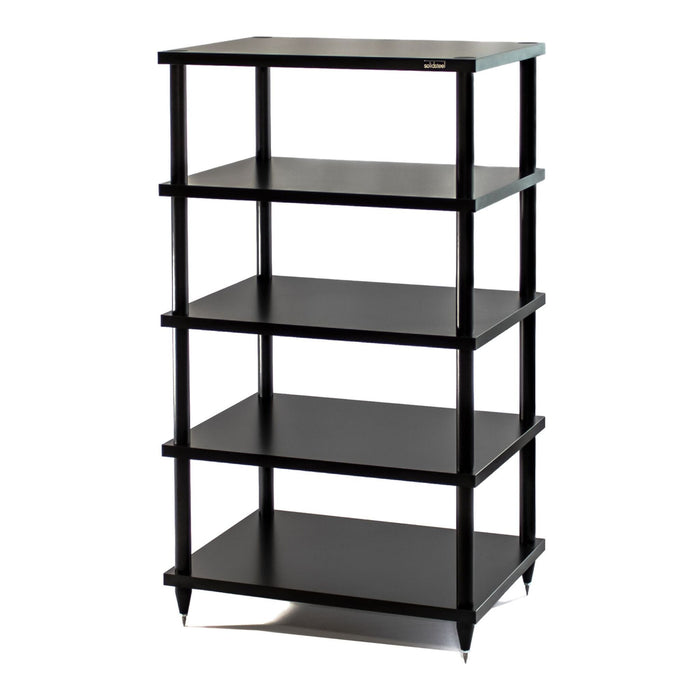 Solidsteel S2 Series Hi-Fi Rack, 5 shelves