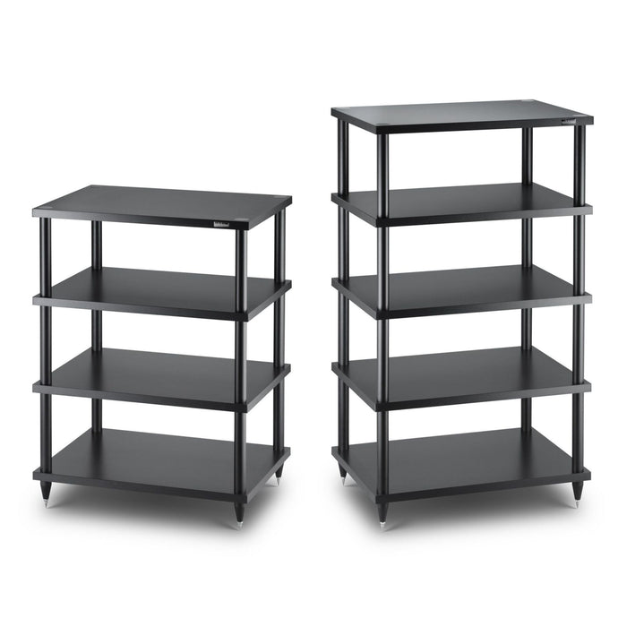 Solidsteel S2 Series Hi-Fi Rack, 4 shelves and 5 shelves
