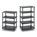 Solidsteel S2 Series Hi-Fi Rack, 4 shelves and 5 shelves
