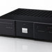 Closeup of Soulnote D-1 Ver2 DAC faceplate in black finish