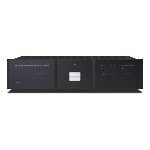 Front of Soulnote D-1 Ver2 DAC in black finish