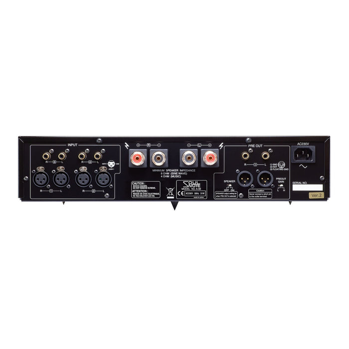 Soulnote A-0 Ver2 Integrated Amplifier rear view