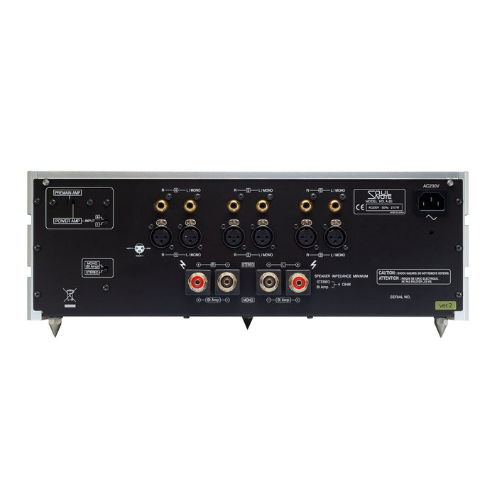 Soulnote A-2 Ver 2 Integrated Amplifier rear view