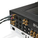 Synergistic Research CTD Carbon Tuning Disks on preamplifier