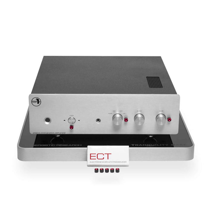 Synergistic Research ECT Electronic Circuit Transducer on the front of the component