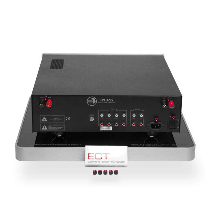 Synergistic Research ECT Electronic Circuit Transducer on the rear of the component