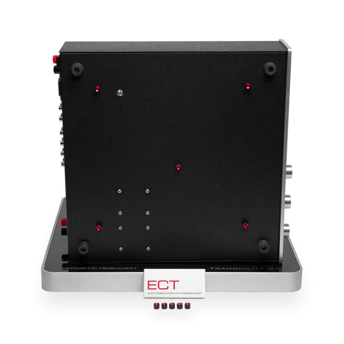 Synergistic Research ECT Electronic Circuit Transducer on the bottom of the component
