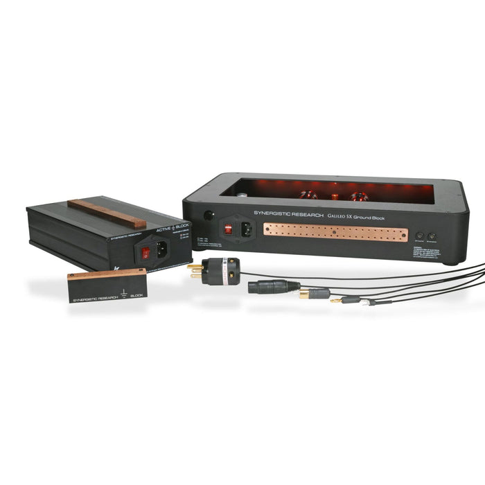 Synergistic Research Foundation Grounding Cables, with Ground Blocks (sold separately)