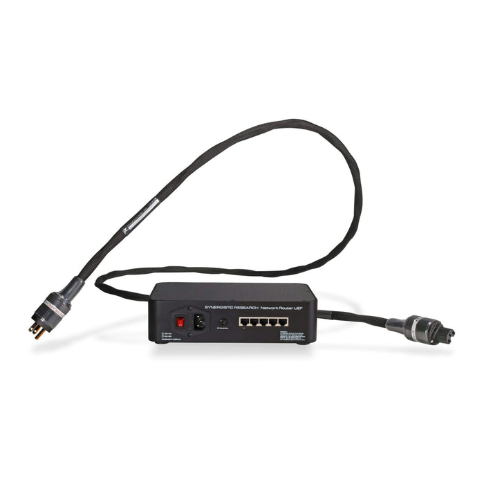 Synergistic Research Network Router UEF with included Foundation power cable