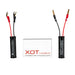 Synergistic Research XOT Carbon Crossover Transducer spade and banana $224.50