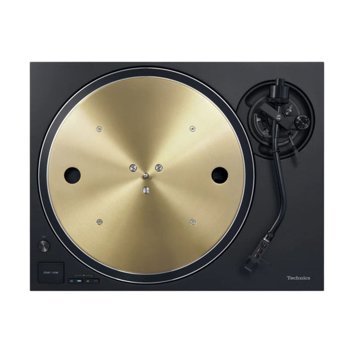 Technics SL-1300G Grand Class Direct Drive Turntable black, top view