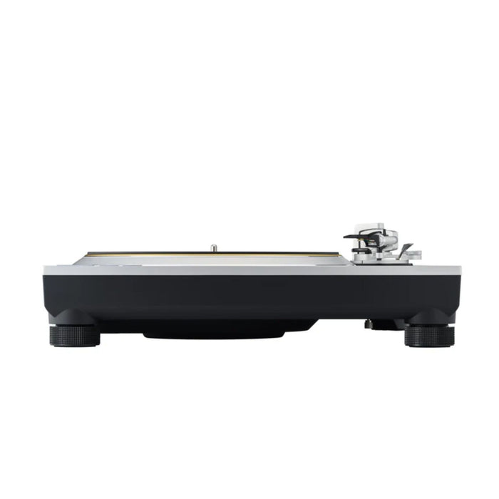 Technics SL-1300G Grand Class Direct Drive Turntable silver, side view
