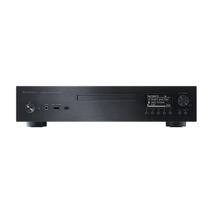 Technics SL-G700M2 Network CD / SACD Player black, front view