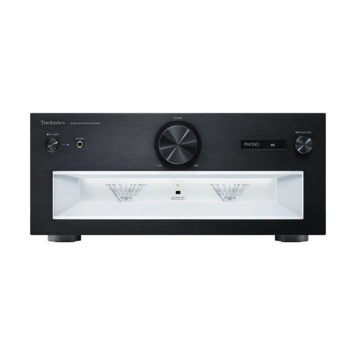 Technics SU-R1000 Reference Digital Integrated Amplifier black, front