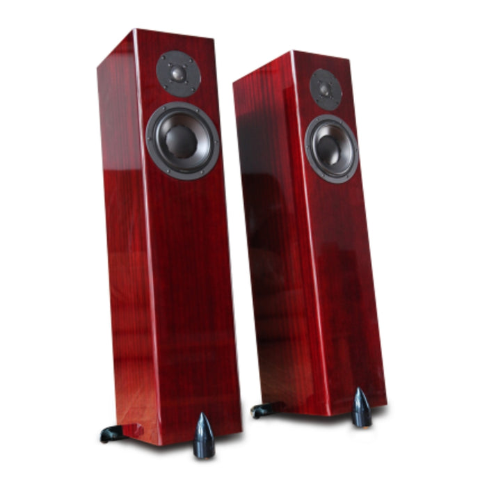 Totem Acoustic Forest Signature Floorstanding Speakers High Gloss Mahogany Finish
