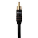 Tributaries Series 2 Subwoofer Cable, RCA connector close up