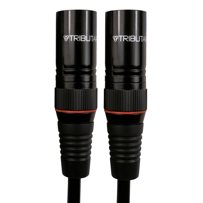 Tributaries Series 4 Balanced XLR Interconnects, XLR connectors close up