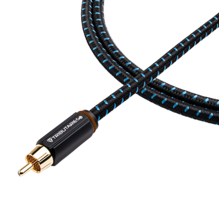 Tributaries Series 4 Subwoofer Cable, standard configuration