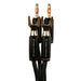 Tributaries Series 6 MkII Speaker Cables, spade and banana connectors close up