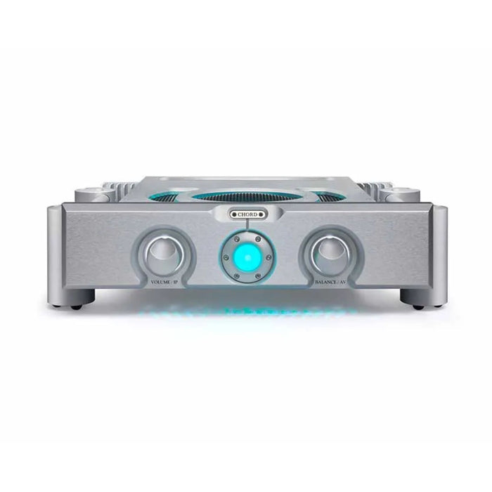 Chord Electronics Ultima Pre 3 Preamplifier front view, in silver