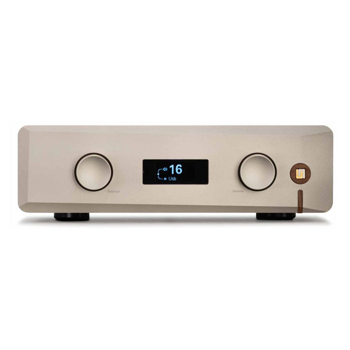 Unison Research Unico Pre v2, Velvet Gold finish front view