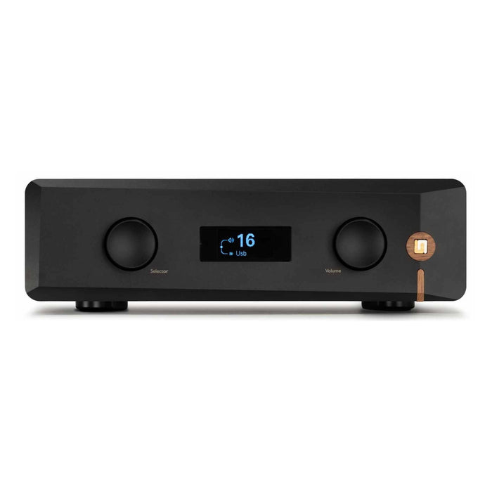 Unison Research Unico Pre v2, Midnight Black front view