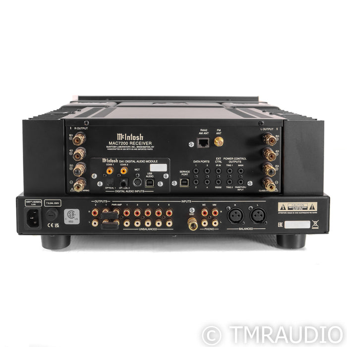 McIntosh MAC7200 Stereo Receiver; DA1 DAC; MM and MC Phono