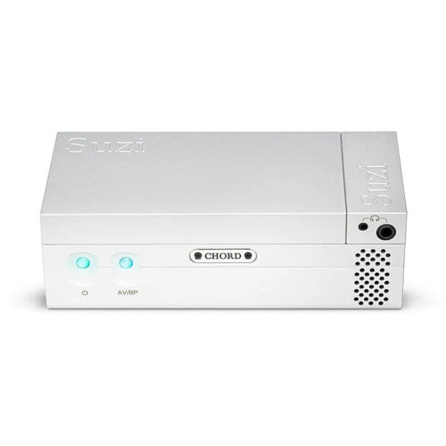 Chord Electronics Suzi Modular Stereo Power Amplifier silver, front view