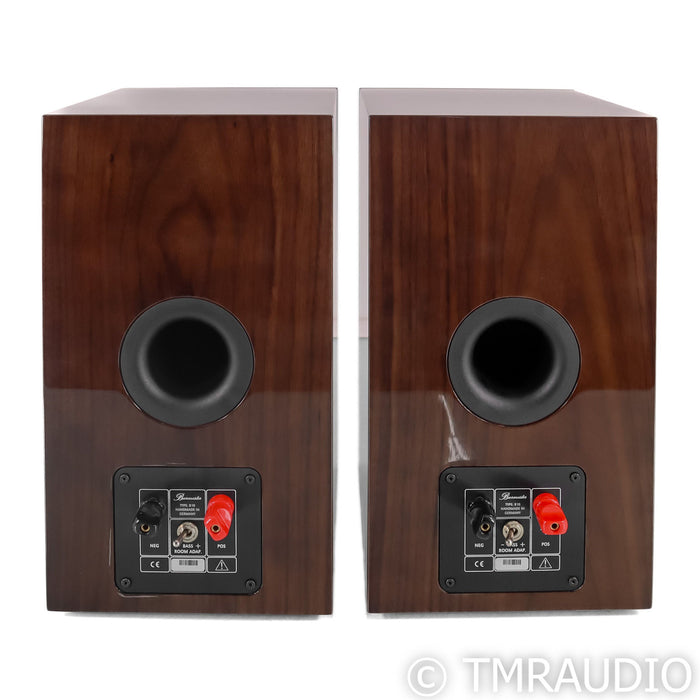 Burmester B10 Bookshelf Speakers; Dark Walnut Pair