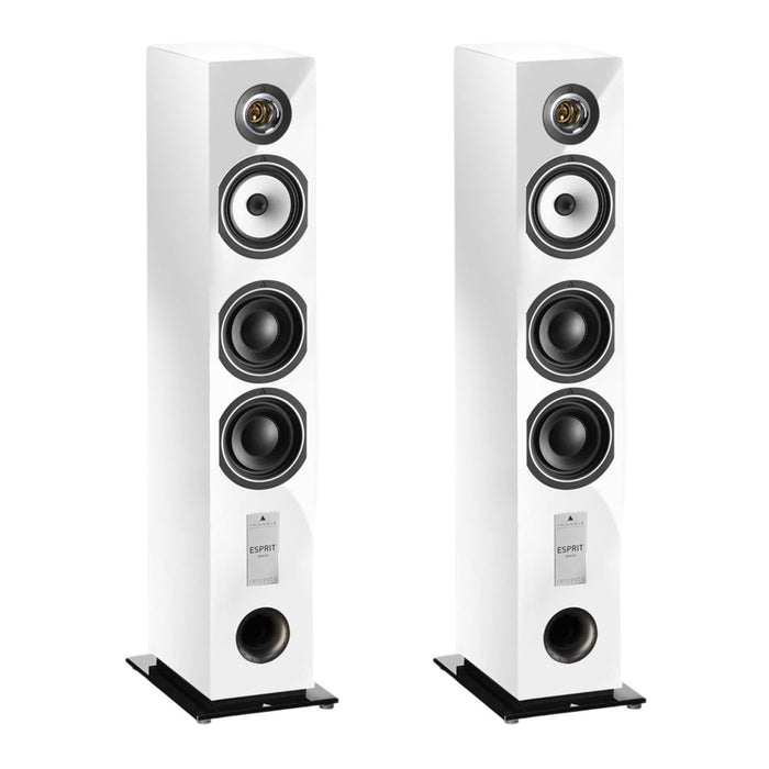 Triangle Espirit Gaia EZ Floorstanding Speakers; White Pair (Mint / Unused)