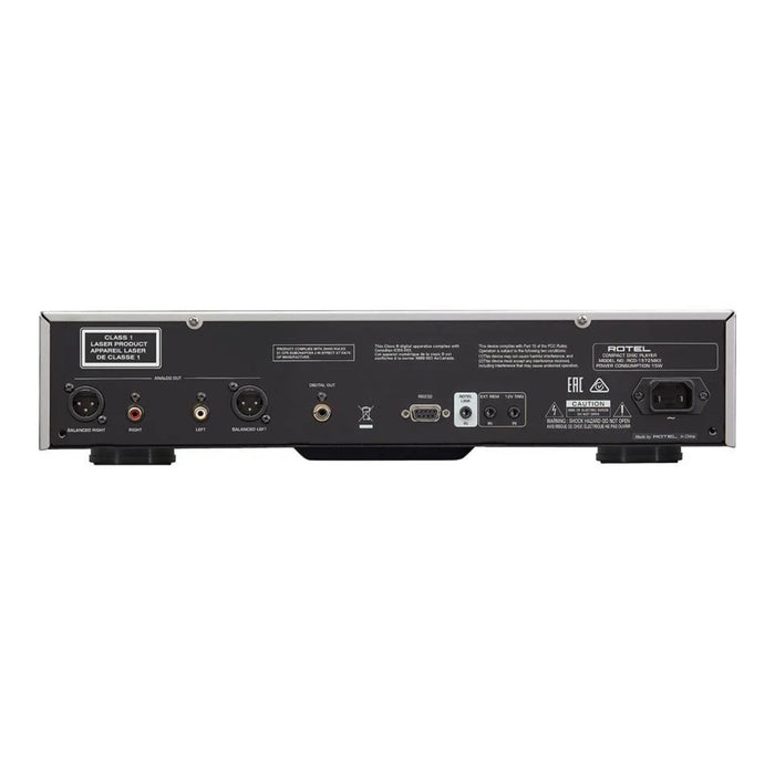 Rotel RCD-1572 MkII CD Player back