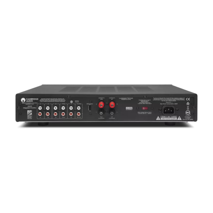 Cambridge Audio AXA35 Integrated Amplifier with Phono Stage back