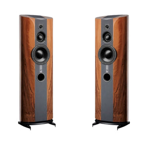 ATC EL50 Anniversary Floorstanding Speakers; European Walnut Pair