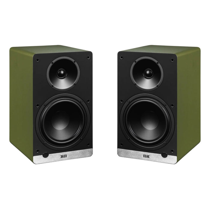 ELAC Debut ConneX DCB61 Bookshelf Speakers in olive