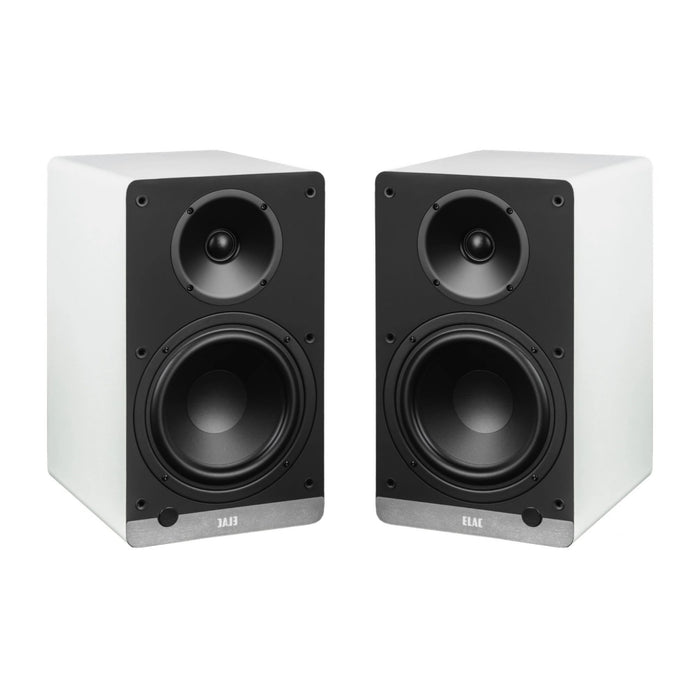 ELAC Debut ConneX DCB61 Bookshelf Speakers in white