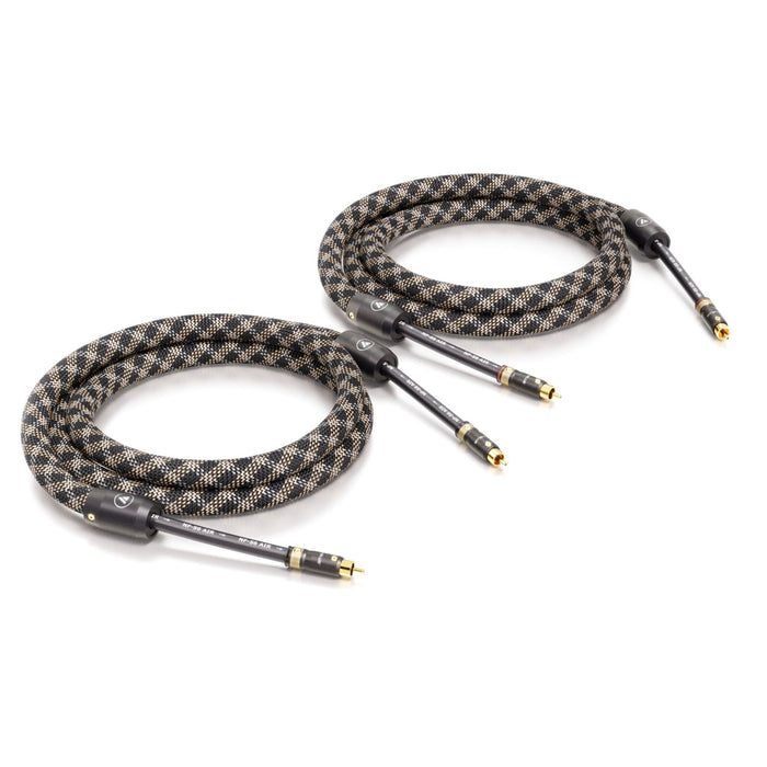 VIABLUE NF-S6 AIR Interconnect Cables, with T8 RCA XL connectors