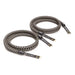 VIABLUE SC-6 AIR Speaker Cables, Pair with Cobra Jacketing and T8 Spade connectors