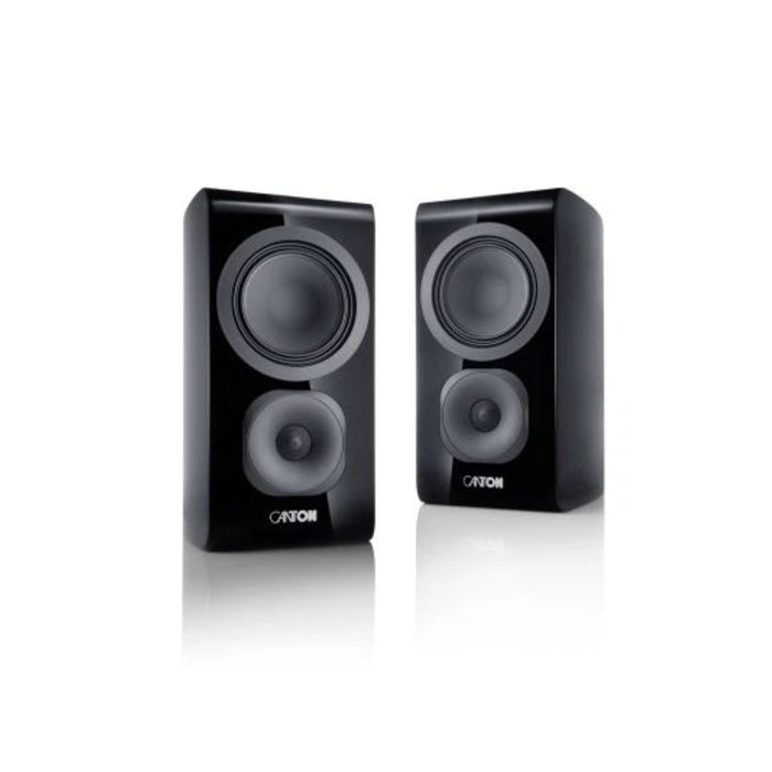 Canton Vento 21 Bookshelf Speakers in black, pair