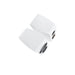 Canton Vento 21 Bookshelf Speakers from above, in white