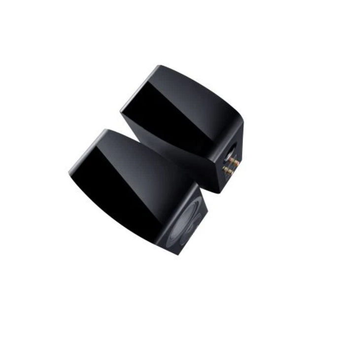 Canton Vento 21 Bookshelf Speakers from above, in black