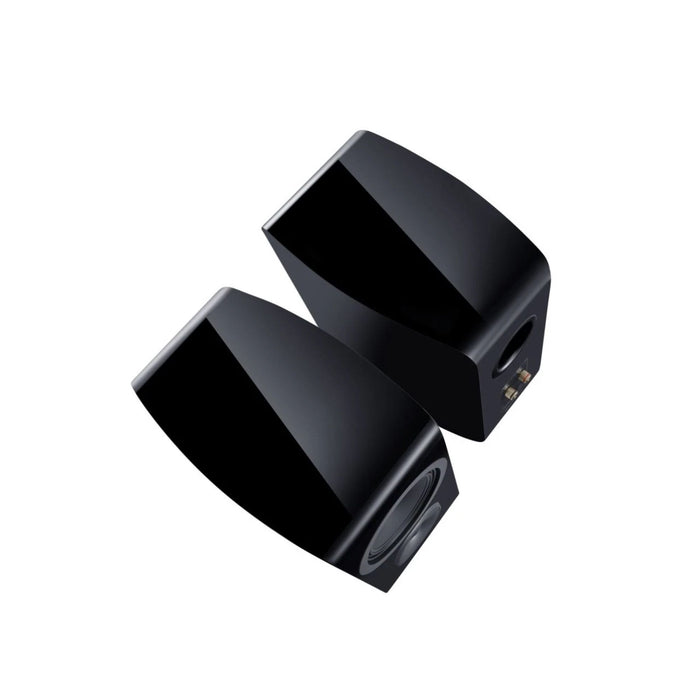 Canton Vento 31 Standmount Speakers in black, from above