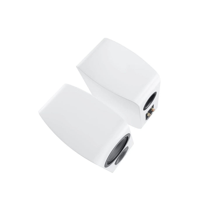 Canton Vento 31 Standmount Speakers in white, from above