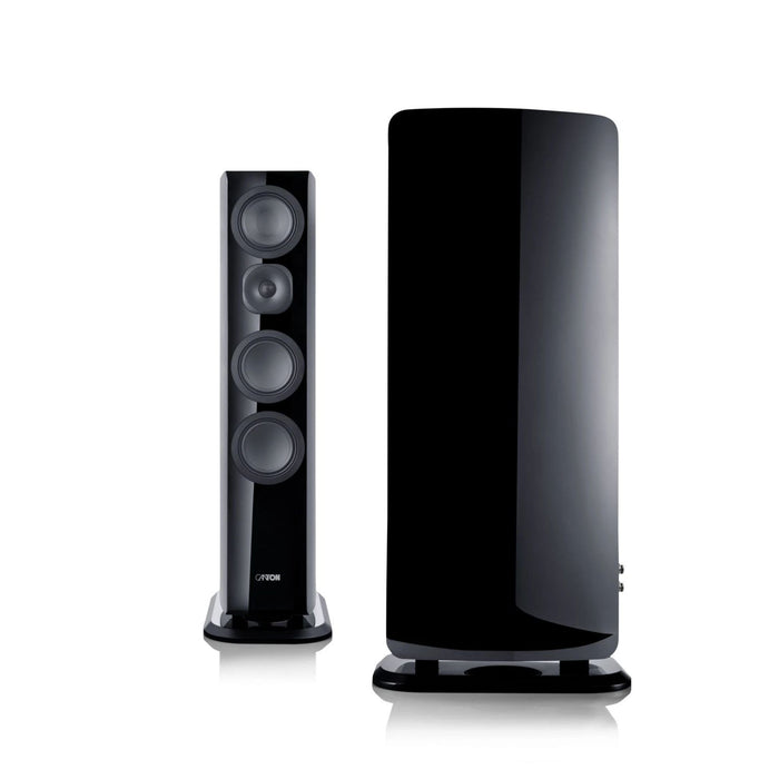 Canton Vento 81 Floorstanding Speakers in black