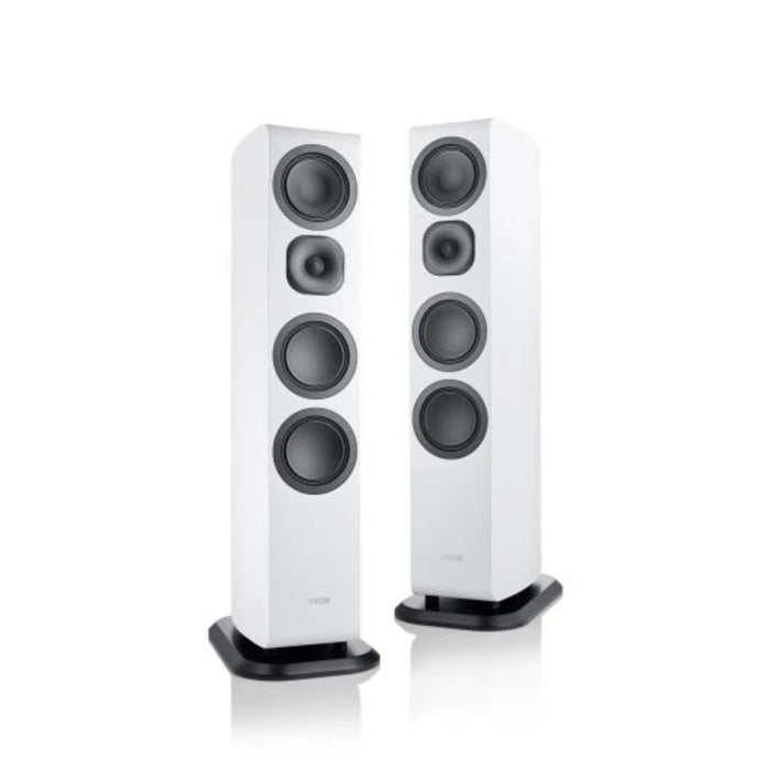 Canton Vento 81 Floorstanding Speakers in white, pair