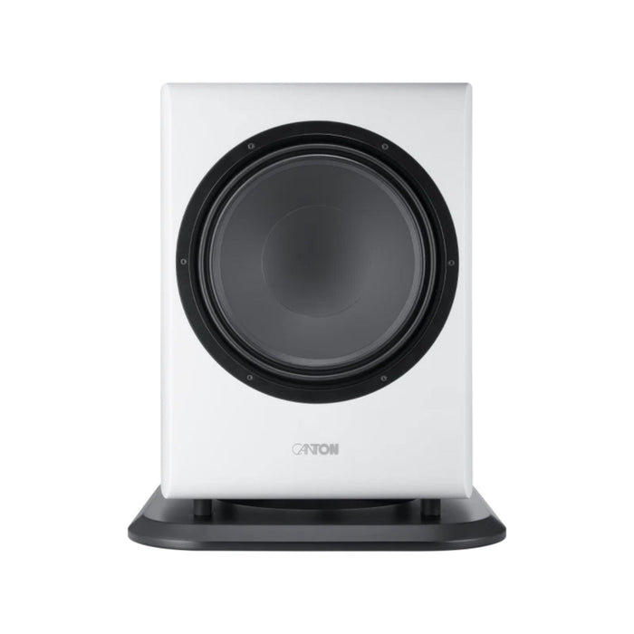 Vento Sub 1 Subwoofer front view, in white